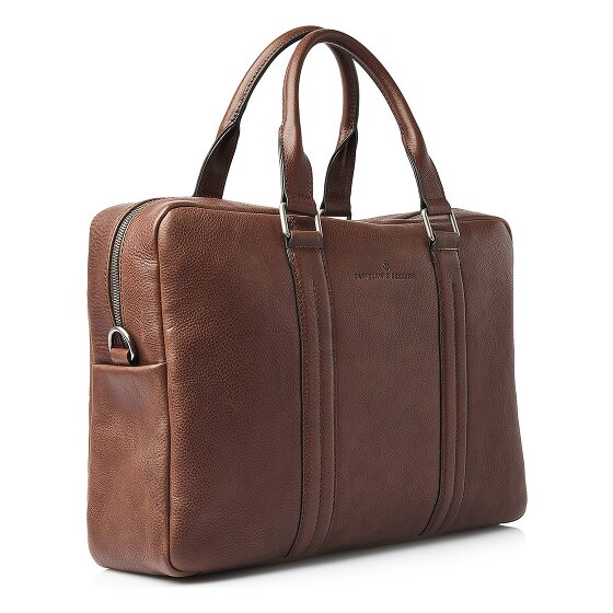 Castelijn & Beerens Aktentasche RFID Schutz Leder 40 cm Laptopfach