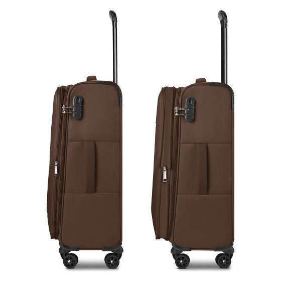 Stratic taska 4 Rollen Trolley M 65 cm mit Dehnfalte
