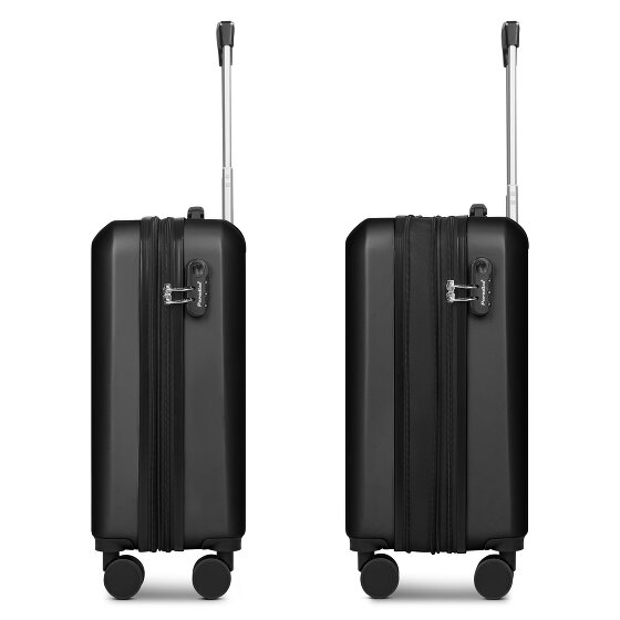 Check.In Paradise 2.0 4 Rollen Kabinentrolley S 55 cm mit Dehnfalte