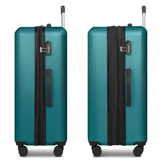 Check.In Paradise 2.0 4 Rollen Trolley L 78 cm mit Dehnfalte