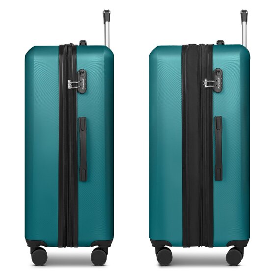 Check.In Paradise 2.0 4 Rollen Trolley L 78 cm mit Dehnfalte