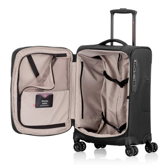 Pack Easy GoUp 4 Rollen Kabinentrolley S 53 cm mit Dehnfalte