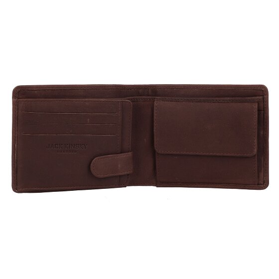 Jack Kinsky Aruba Geldbörse RFID Schutz Leder 12 cm
