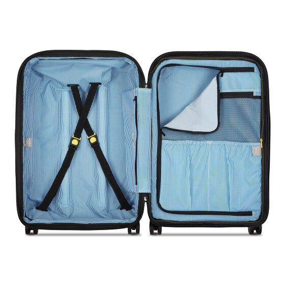Delsey Paris Carrousel 2 4 Rollen Trolley 68 cm mit Dehnfalte