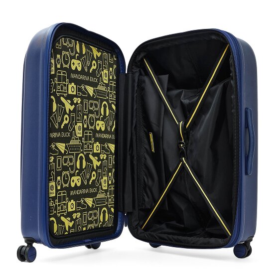 Mandarina Duck Logoduck + 4 Rollen Trolley L 75 cm