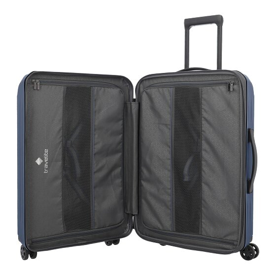 Travelite Dynamiic 4 Rollen Trolley 66 cm mit Dehnfalte