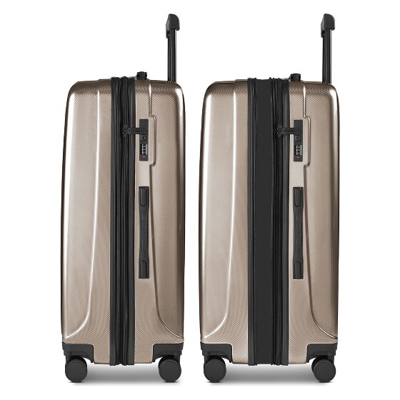 Police New York 4 Rollen Trolley L 72 cm mit Dehnfalte