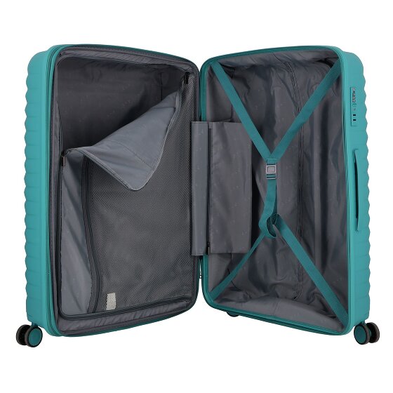 d&n Travel Line 4500 4 Rollen Trolley L 75 cm mit Dehnfalte