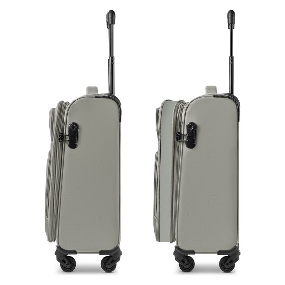 Smartbox Edition 04 4 Rollen Kabinentrolley 55 cm mit Dehnfalte