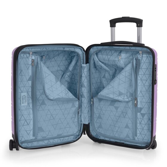 Gabol Uyiko 4 Rollen Kabinentrolley 54 cm mit Dehnfalte