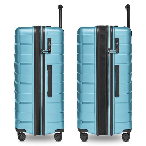 Bergpfeil Travel 4-Rollen Trolley L 75 cm mit Dehnfalte