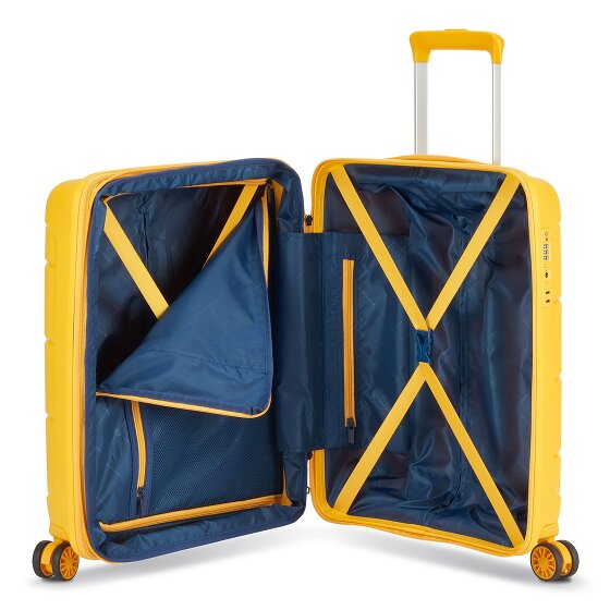 MODO by Roncato Starlight 3.0 4 Rollen Kabinentrolley 55 cm mit Dehnfalte
