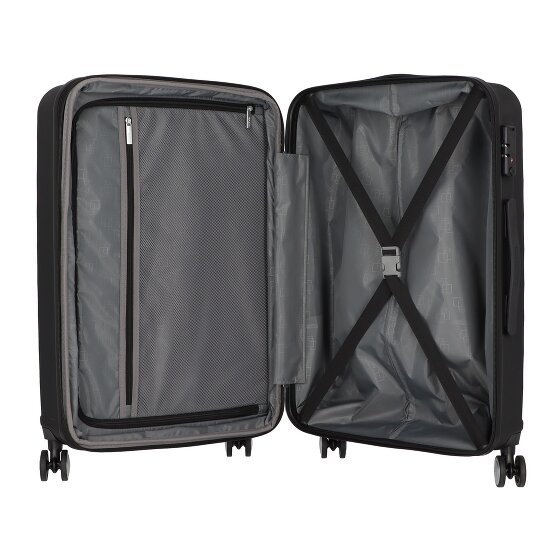American Tourister Summer Square 4 Rollen Trolley 67 cm mit Dehnfalte