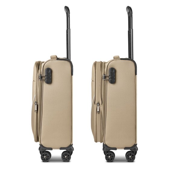 Stratic taska 4 Rollen Kabinentrolley S 55 cm mit Dehnfalte