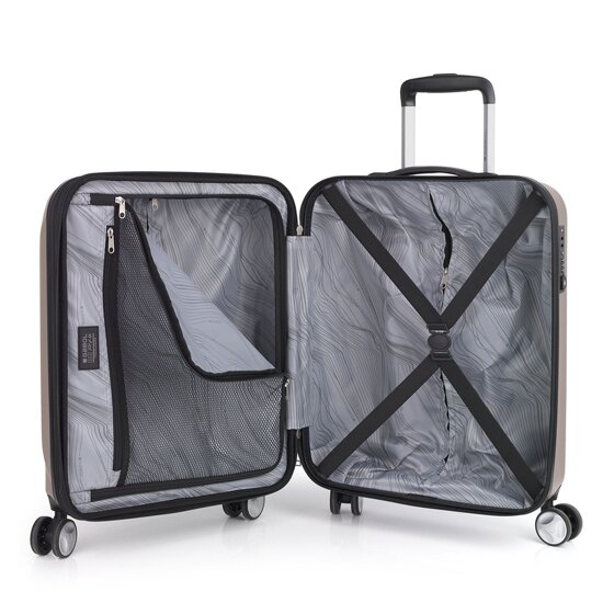 Gabol Ocean 4 Rollen Kabinentrolley 55 cm mit Dehnfalte