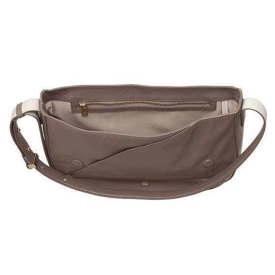 DuDu Formentera Schultertasche Leder 34 cm
