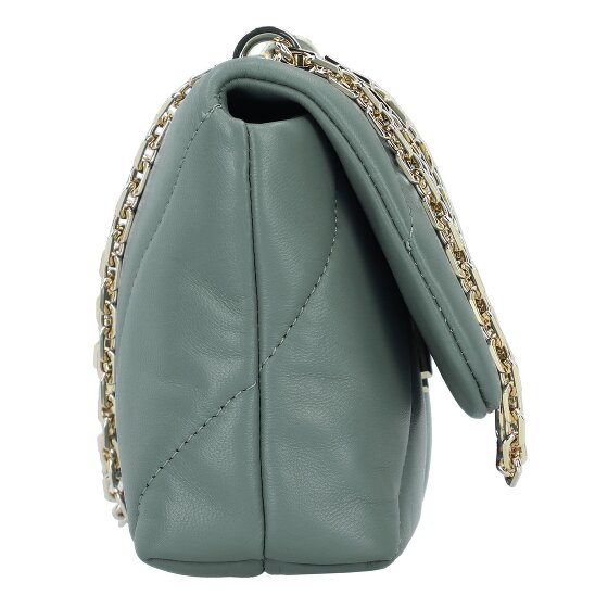 Patrizia Pepe Fly Padded Umhängetasche Leder 25 cm