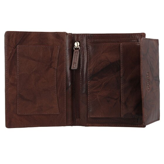 mano Donna Aurona Geldbörse RFID Leder 14 cm