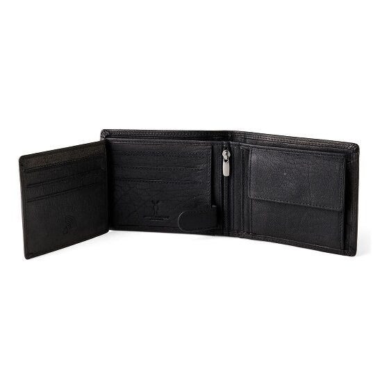 Jack Kinsky Porto 101 Geldbörse RFID Schutz Leder 12.5 cm