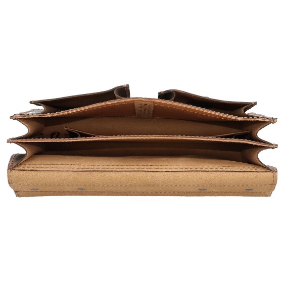 Mika Aktentasche Leder 38 cm