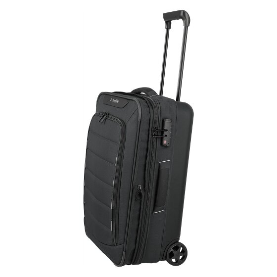 Travelite Skaii 2 Rollen Kabinentrolley 55 cm mit Dehnfalte