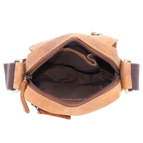 Greenburry Vintage Travel 2 Umhängetasche Leder 15 cm