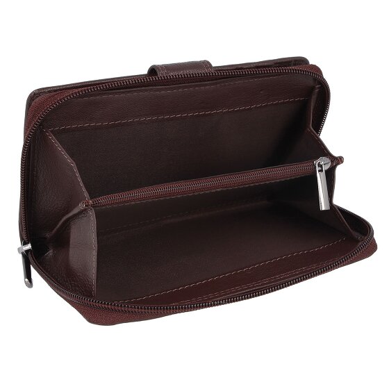 mano Donna Giulia Geldbörse Leder 10,5 cm