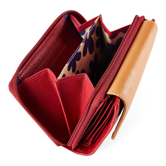 Greenburry Nappa Geldbörse RFID Schutz Leder 14 cm