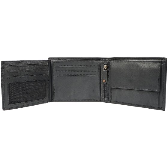 Harbour 2nd Kairos Geldbörse RFID Schutz Leder 12 cm