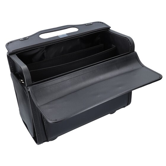 Dermata Pilotenkoffer Trolley 48 cm Laptopfach