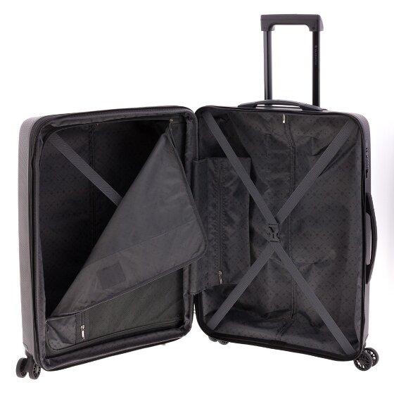 Gladiator 1700 4 Rollen Trolley 68 cm mit Dehnfalte