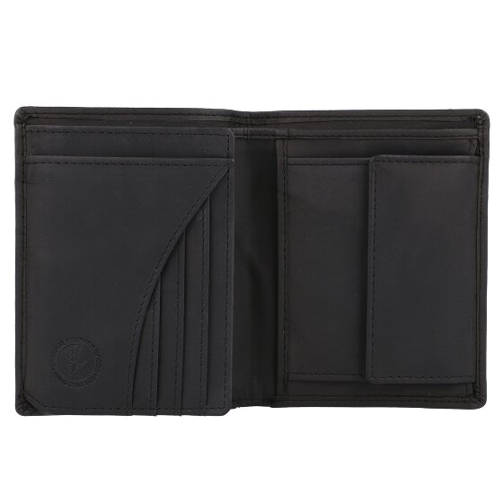 Greenburry Geldbörse RFID Schutz Leder 12.5 cm