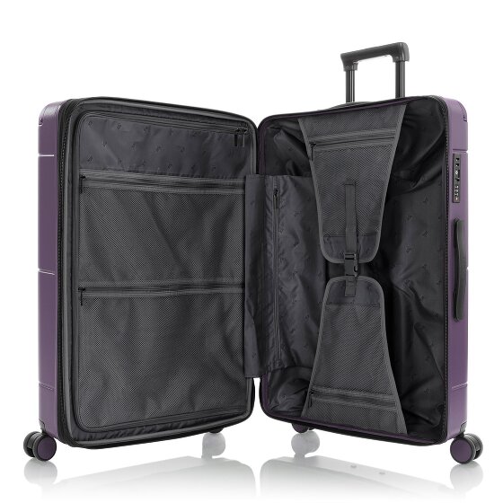 Heys Zen 4 Rollen Trolley L 76 cm mit Dehnfalte