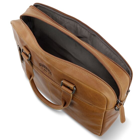 Klondike 1896 Gold Brain Aktentasche Leder 35 cm Laptopfach