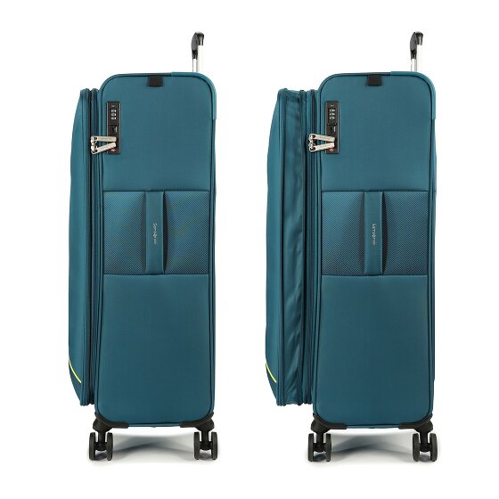 Samsonite Base Breeze 4 Rollen Trolley 78 cm mit Dehnfalte