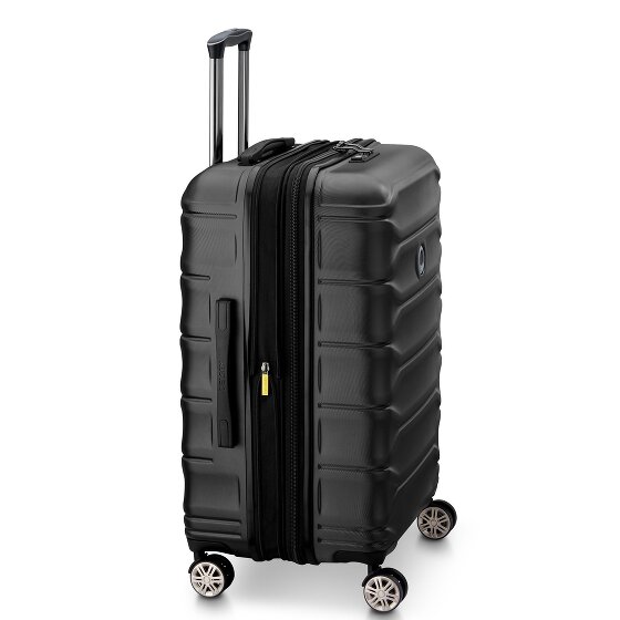 Delsey Paris Meteor 4 Rollen Trolley 68 cm mit Dehnfalte