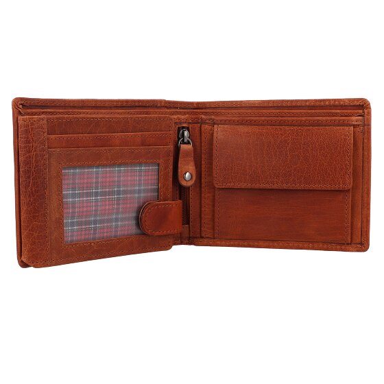 Greenburry House of Norway Geldbörse RFID Schutz Leder 13 cm