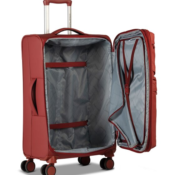 Worldpack Kyoto 4 Rollen Kofferset 3-teilig mit Dehnfalte