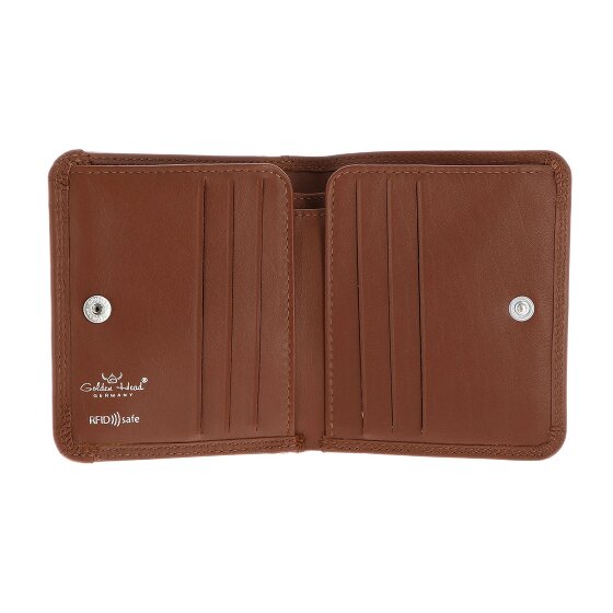 Golden Head Polo Geldbörse RFID Schutz Leder 10.5 cm