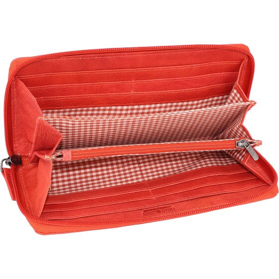 Greenburry Tumble Nappa Geldbörse Leder 20 cm