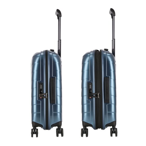 Samsonite Attrix 4 Rollen Kabinentrolley 55 cm mit Dehnfalte
