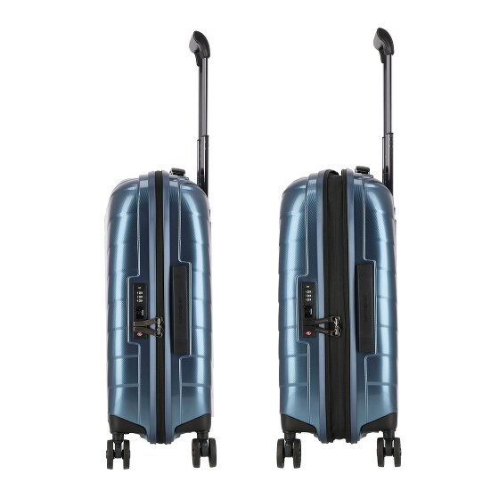Samsonite Attrix 4 Rollen Kabinentrolley 55 cm mit Dehnfalte