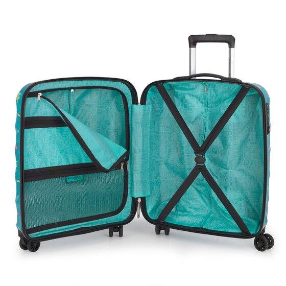 Gabol Acqua 4 Rollen Kabinentrolley 55 cm
