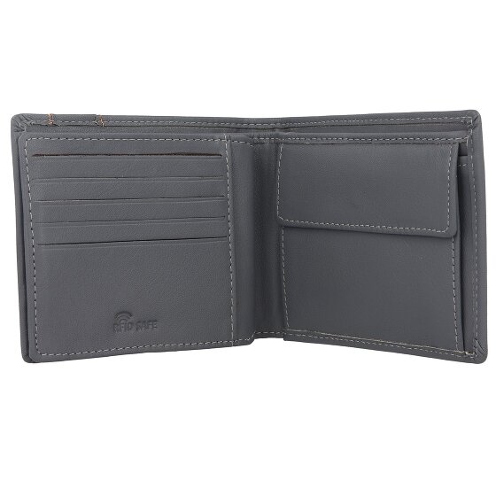 mano Don Leonardo Geldbörse RFID Leder 11,5 cm