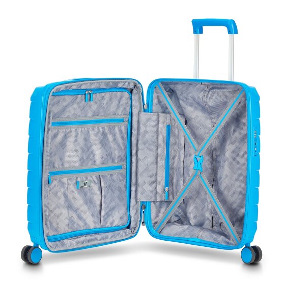 Roncato Skyline 2.0 4 Rollen Kabinentrolley 55 cm mit Dehnfalte