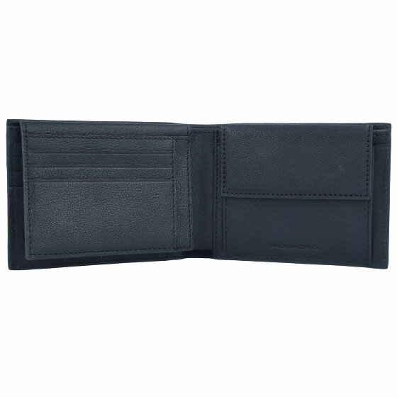 Piquadro Black Square Geldbörse RFID Leder 12,5 cm