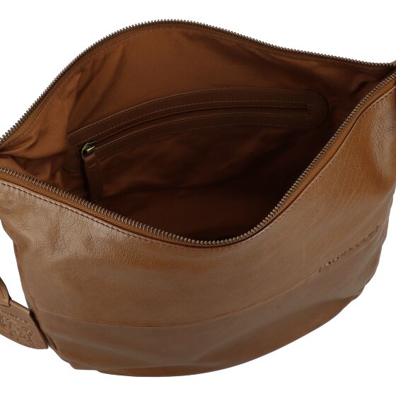 Burkely Natural Norah Schultertasche Leder 32 cm