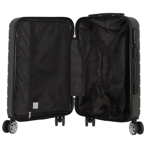 Nowi Bergamo 4 Rollen Kabinentrolley 56 cm