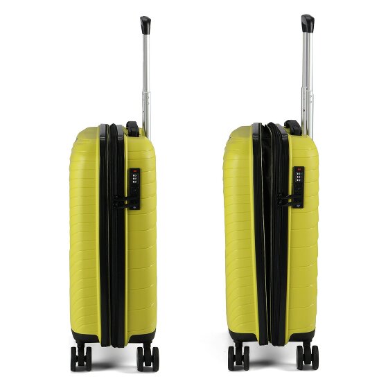 Benzi 5808 4 Rollen Kabinentrolley 55 cm mit Dehnfalte