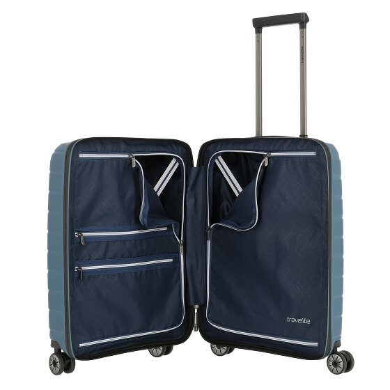 Travelite Air Base 4 Rollen Kabinentrolley 55 cm Laptopfach